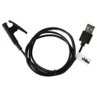 VHBW Garmin 010-11029-19 Charging Cable - 100 cm, Black