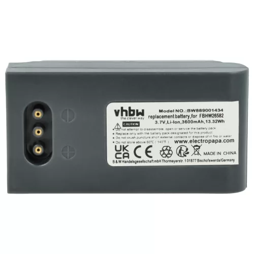 VHBW Mobilcomputer Akku FBHW26582 - 3600 mAh 3,7 V Li-Ion