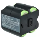 VHBW Laser Battery Q104782, 2414-3001 - 10000 mAh 4.8 V NiMH