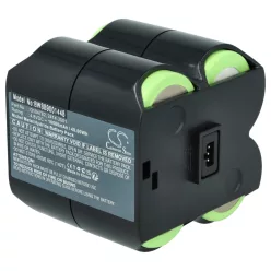 VHBW Laser Battery Q104782, 2414-3001 - 10000 mAh 4.8 V NiMH