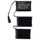 VHBW Battery Replacement for Macna K-BAT-12VOLT-3.0A - 3000 mAh 11.1 V Li-polymer