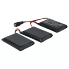 VHBW Battery Replacement for Macna K-BAT-12VOLT-3.0A - 3000 mAh 11.1 V Li-polymer