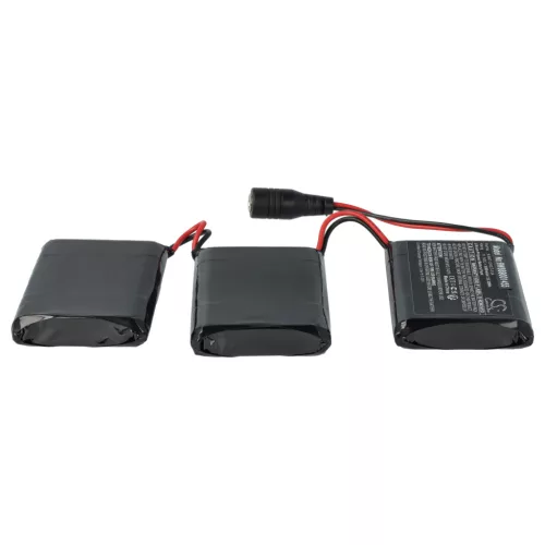 VHBW Battery Replacement for Macna K-BAT-12VOLT-3.0A - 3000 mAh 11.1 V Li-polymer