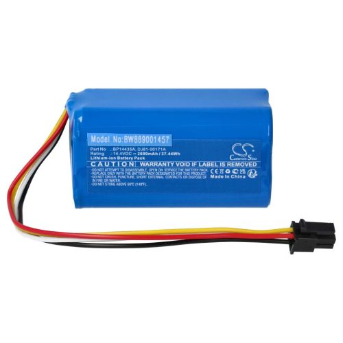 VHBW Akku für Eureka/Midea BP14435A - 2600 mAh, 14,4 V, Li-Ion