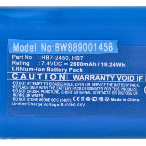 VHBW Drone Remote Control Battery DJI HB7, HB7-2450 2600mAh, 7.4V