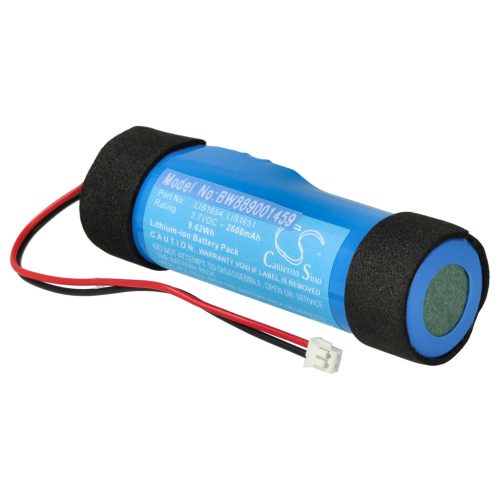 VHBW Gamer Joypad Akku LIS1654, LIS1441, LIS1651 - 2600 mAh 3,7 V Li-Ion