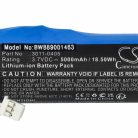 VHBW Metalldetektor Akku Minelab 3011-0405 - 5000 mAh 3,7 V Li-Ion