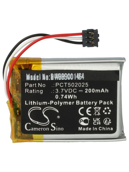 DJI PCT502025 Mikrofon Elem - 200mAh 3,7V Li-polimer