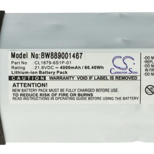 VHBW Battery for Tineco CL1879-6S1P-01 - 4000 mAh, 21.6 V, Li-Ion