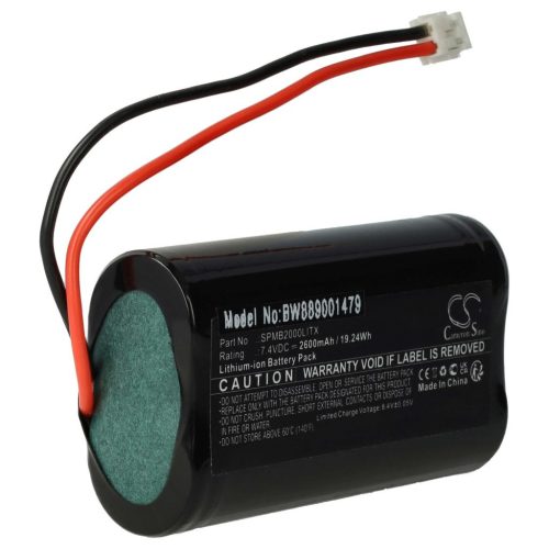 Spektrum SPMB2000LITX Távirányító Elem - 2600 mAh 7,4 V Li-Ion