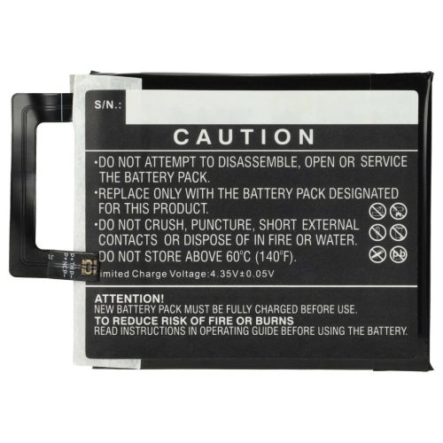 VHBW CAT / Caterpillar APP00317 mobiltelefon akkumulátor - 4000 mAh 3,8 V Li-polimer - Okostelefon akkumulátor