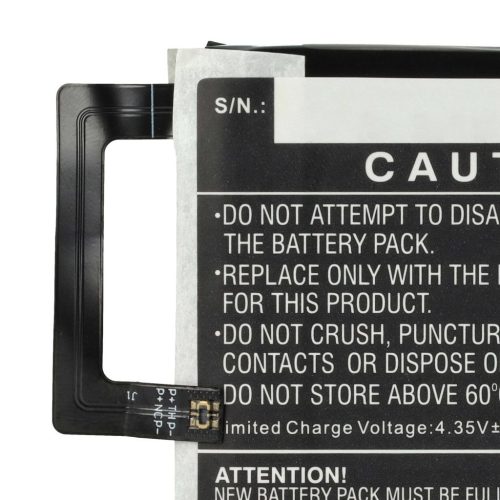 VHBW CAT / Caterpillar APP00317 mobiltelefon akkumulátor - 4000 mAh 3,8 V Li-polimer - Okostelefon akkumulátor