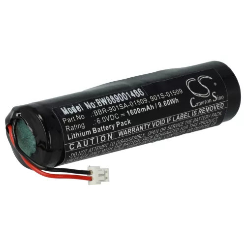 VHBW Notruf Akku BBR-901SA-01509, LB9M, 901S-01509 - 1600 mAh 6 V Li-Mn