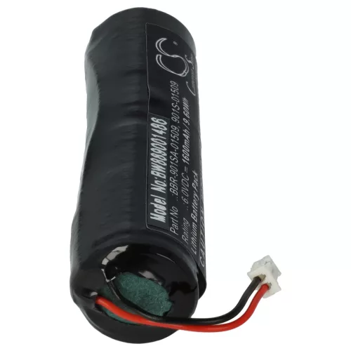 VHBW Notruf Akku BBR-901SA-01509, LB9M, 901S-01509 - 1600 mAh 6 V Li-Mn