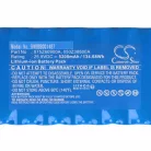 VHBW Ambrogio Lawn Mower Battery 050Z38600A, 050Z36600A, 075Z60900A - 5200 mAh 25.9 V Li-Ion