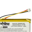 VHBW Sony LIP1708 Game Console Battery - 2600 mAh, 3.7 V