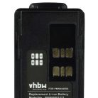 VHBW Radio Akku Motorola PMNN4488a - 1800 mAh 7,4 V Li-Ion + Gürtelclip