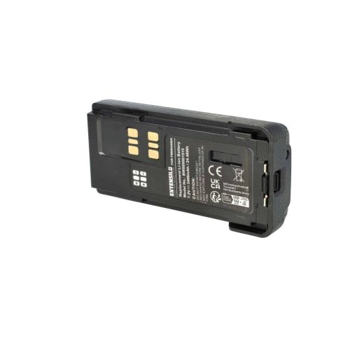 VHBW Radio Akku Motorola PMNN441, PMNN4415, PMNN4415AR Geräte - 3400 mAh 7,2 V Li-Ion + Gürtelclip