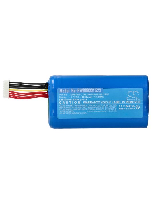 Sunmi SM-INR18650M26-1S2P, SMBP001 - 5200 mAh 3,7 V Li-Ion Vonalkód-leolvasó POS elem