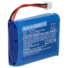 VHBW Hundetrainer Akku Dogtra BP37P2400 - 2400 mAh 3,7 V Li-Polymer