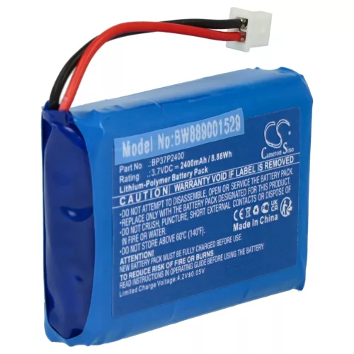 VHBW Hundetrainer Akku Dogtra BP37P2400 - 2400 mAh 3,7 V Li-Polymer