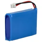 VHBW Hundetrainer Akku Dogtra BP37P2400 - 2400 mAh 3,7 V Li-Polymer