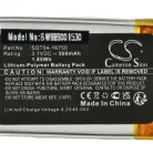 VHBW Hundetrainer Akku Sportdog SDT54-16750 - 500 mAh 3,7 V Li-Polymer