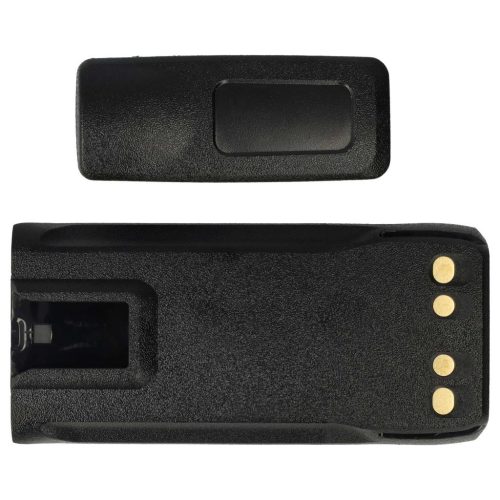 VHBW Motorola PMNN4406BR, PMNN4406, PMNN4407 Radioakku - 2250 mAh 7,4 V Li-Ion + Gürtelclip