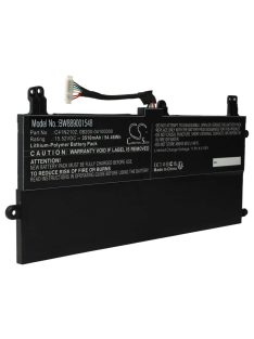   Notebook akkumulátor  Asus 0B200-04100000, C41N2102 - 3510 mAh 15,52 V Li-polimer, fekete