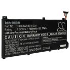 VHBW Notebook akkumulátor  Huawei HB4692Z9ECW-22A - 7300 mAh 7,64 V Li-polimer, fekete
