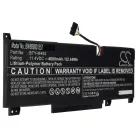VHBW Notebook Battery MSI BTY-M492 - 4600 mAh 11.4 V Li-polymer, black