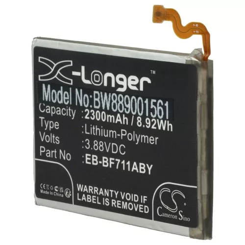VHBW Mobile Phone Battery Samsung GH82-26270A, EB-BF711ABY - 2300 mAh 3.88 V Li-polymer