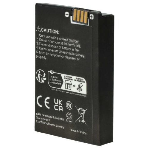 VHBW Radio Battery for Motorola HKLN4440B, HKNN4013A, BT110, BT90 - 2000 mAh 3.7 V Li-Polymer