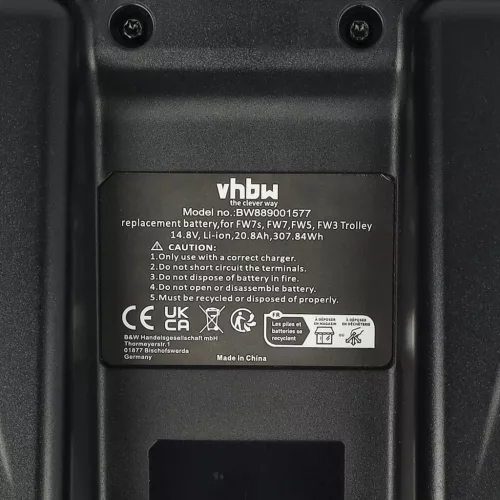 VHBW Electric Golf Cart Battery PK3583, PK3785, 4S8P - 20800 mAh 14.8 V Li-Ion