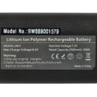 VHBW Drón akkumulátor DJI 198151, 1000007355 - 2500 mAh 7,4 V Li-Ion
