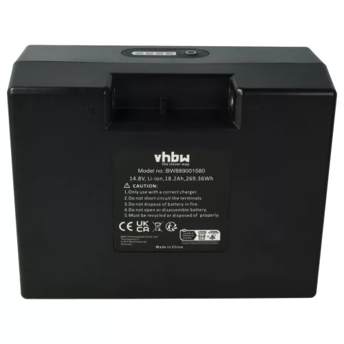 VHBW Golf Cart Battery 12V18Ah LiFePO4 - 18200 mAh 14.8 V Li-Ion