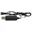 VHBW USB Charging Cable for RC Batteries with SM-2P Connector, RC Models Manufacturing Battery Packs - 60 cm 4.8 V