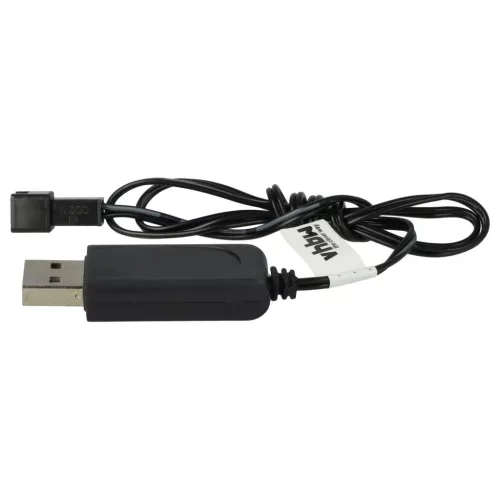 VHBW USB Charging Cable for RC Batteries with SM-2P Connector, RC Models Manufacturing Battery Packs - 60 cm 4.8 V