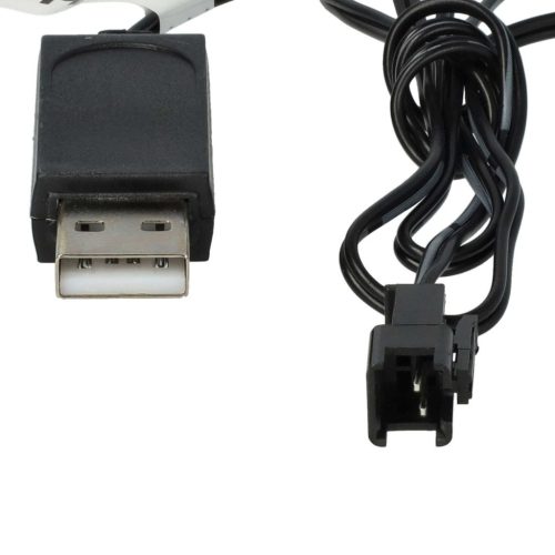 VHBW USB Charging Cable for RC Batteries with SM-2P Connector - 60 cm 7.2 V