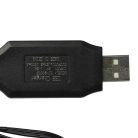 VHBW USB Töltőkábel RC-akkumulátorokhoz SM-4P csatlakozóval, RC-modellekhez akkumulátorcsomagok - 60 cm 7,5 V