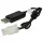 VHBW USB Charging Cable for RC Batteries with Tamiya Connector, RC Models Manufacturing Battery Packs - 60 cm 7.2