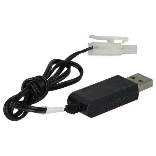 VHBW USB Charging Cable for RC Batteries with Tamiya Connector, RC Models Manufacturing Battery Packs - 60 cm 7.2