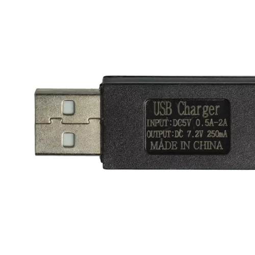 VHBW USB Charging Cable for RC Batteries with Tamiya Connector, RC Models Manufacturing Battery Packs - 60 cm 7.2