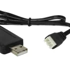 VHBW USB Charging Cable for RC Batteries with JST XH-3P Connector, RC Model Battery Packs - 60 cm 7