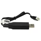 VHBW USB Charging Cable for RC Batteries with JST XH-3P Connector, RC Model Battery Packs - 60 cm 7