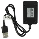 VHBW USB Charging Cable for RC Batteries, Battery Packs for RC Models - 55 cm 11.1 V