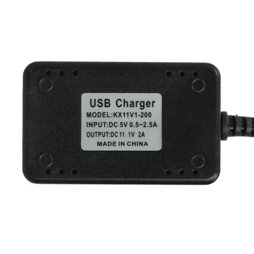 VHBW USB Charging Cable for RC Batteries, Battery Packs for RC Models - 55 cm 11.1 V