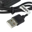 VHBW USB Charging Cable for RC Batteries, Battery Packs for RC Models - 55 cm 11.1 V