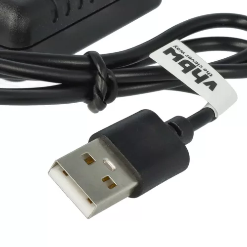 VHBW USB Charging Cable for RC Batteries, Battery Packs for RC Models - 55 cm 11.1 V