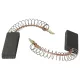 VHBW Szénkefe (2 darab) 5x12,5x43mm, 4,8mm AMP Plug-in, BSH 605694